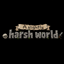A slightly harsh world logo
