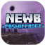 Newb X CosmicCraft logo