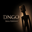 DNGO (Do Not Go Outside) (terror) (horror) (stalker) logo