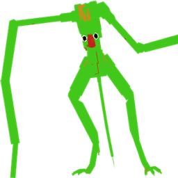 The Parrot Bird Dweller (horror) (stalker) (creepy) (spooky) (scary) (animal) (mob) (cave dweller) project image
