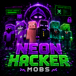 Neon Hacker Mobs logo