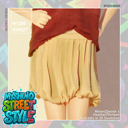 Child's Pleated Fluffy Flared Fashion Skirt project image