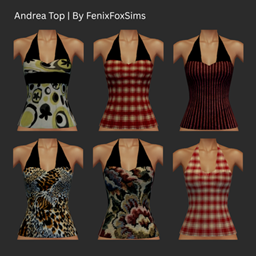 [FenixFoxSims]  Andrea Top logo