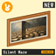 Raster Rabbit: Daily Drop - Silent Maze | UNKNOWN TERRAIN Abstract Collection (3 New Paintings) logo