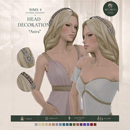 Medieval CC Tiara "Astra" | Historical Head Accessory project image