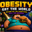 Obesity: Eat the World logo
