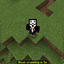 Block crumbling logo