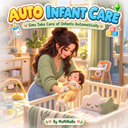 Auto Infant Care – Sims Take Care of Infants Automatically logo