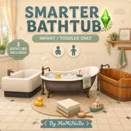 Smarter Bathtub – For Infant/Toddler Use Only logo