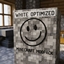White Optimiced logo