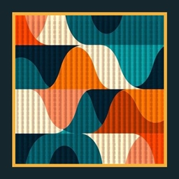 DobaStudio — Retro Geometry Rugs logo