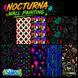 Nocturna wall painting by TecnoSimmer project image
