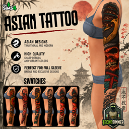 Asian tattoo by TecnoSimmer project image