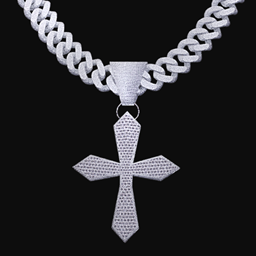 Men's Iced Out Cuban Chain. project image