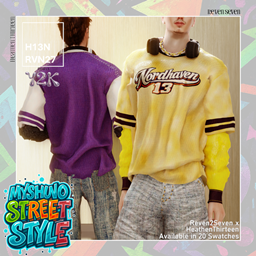 Urban Oversized Jersey Longsleeves Shirt Headphones project image