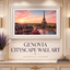 Genovia Wall Art • Pastel Cityscape logo