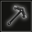 Black Glowing 3d Tools logo