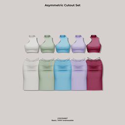 [cocomint] Asymmetric Cutout Set project image