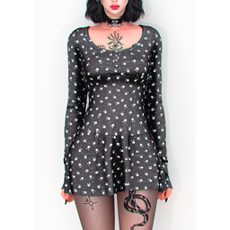 🌙 Crow Long Sleeve Mini Dress 🌙 project image