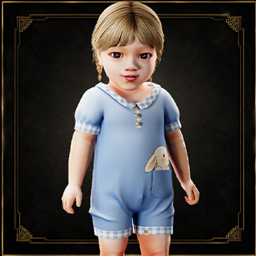 Infant - Soft gingham-trim romper with cute pocket print details project image