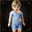 Infant - Soft gingham-trim romper with cute pocket print details logo