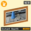 Raster Rabbit: Daily Drop - Distant Hearth | UNKNOWN TERRAIN Still Life Collection (3 New Paintings) logo