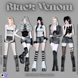 【Sforikl & Champion_】 Black Venom series logo