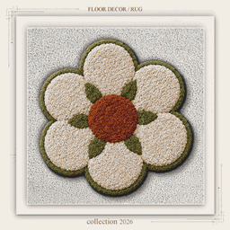 Flower Shaped Rugs Collection | Model A project image
