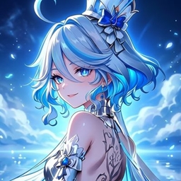 Furino Ui | Anime Girl Animated Ui project image