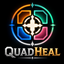 QuadHeal party and raid frame overlay (NEW) logo