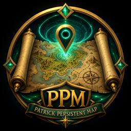 Patrick Persistant Map logo