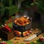 Farmer's Delight: Ice and Fire logo