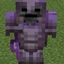 OP Wither Skeleton with Enchanted Armor and powerful weapon logo