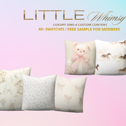 ✨ Little Whimsy Pillows — Free Sample ✨ project image