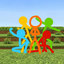 Alan becker stick figures +sticks logo
