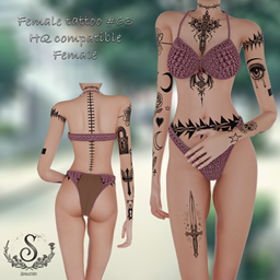 Female tattoo #63 project image