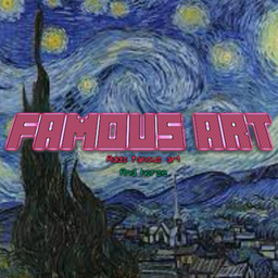 PFGS famous art pack logo