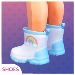 Toddlers Simple Rainbow Rain Boots project image