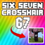 Six Seven 67 Crosshair! logo