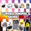 Cursed animals skins HD logo
