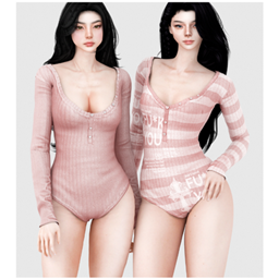 Ariana body suit 💗 logo
