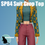 SP84 Suit Crop Top logo