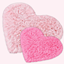 Large&Medium Fluffy Heart Shaped Rugs logo