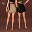 Wrap Mini Skirt - Safari Collection logo