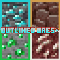 Outlined Ores by IronChickenMCPE project image