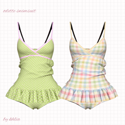 [khlia] odette swimsuit project image