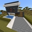 Modern Survival House With Pool - Small Black Villa 2 Floors logo