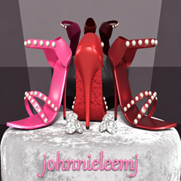 johnnieleemj Criss Corss Heels with Pearls ( Shoes 25 ) project image