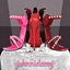 johnnieleemj Criss Corss Heels with Pearls ( Shoes 25 ) logo