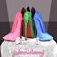 johnnieleemj Faux Croc Leather Heels ( Shoes 26 ) logo